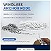Five Oceans Windlass Anchor Rode, Hand-Spliced Anchor Rope and Chain Combination Kit, 5/8