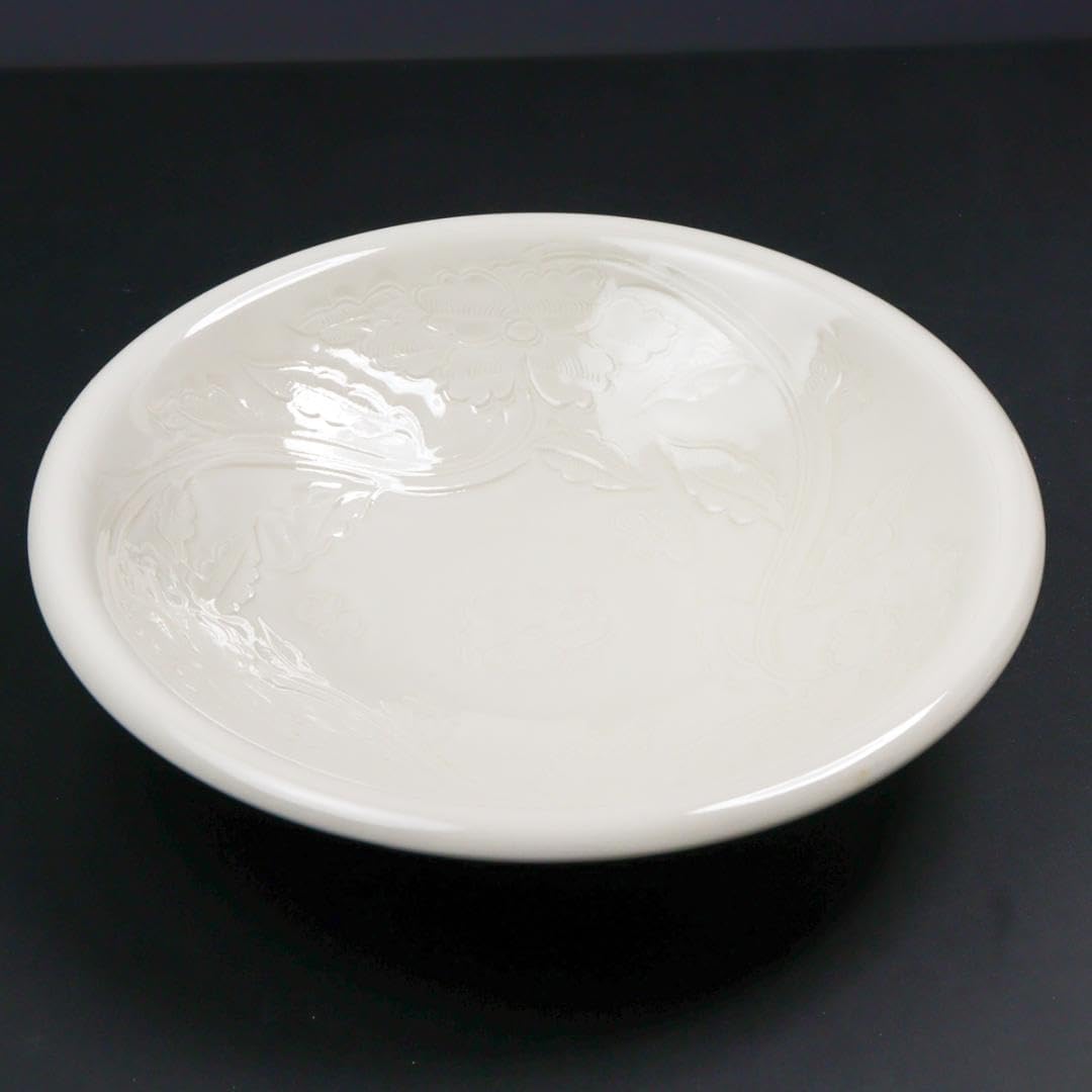 塚本快二 快山窯 白瓷 菓子鉢 25cm 白磁 共箱 美品 塚本快二 快山窯 白瓷 菓子鉢 25cm 共箱 美品 楽天