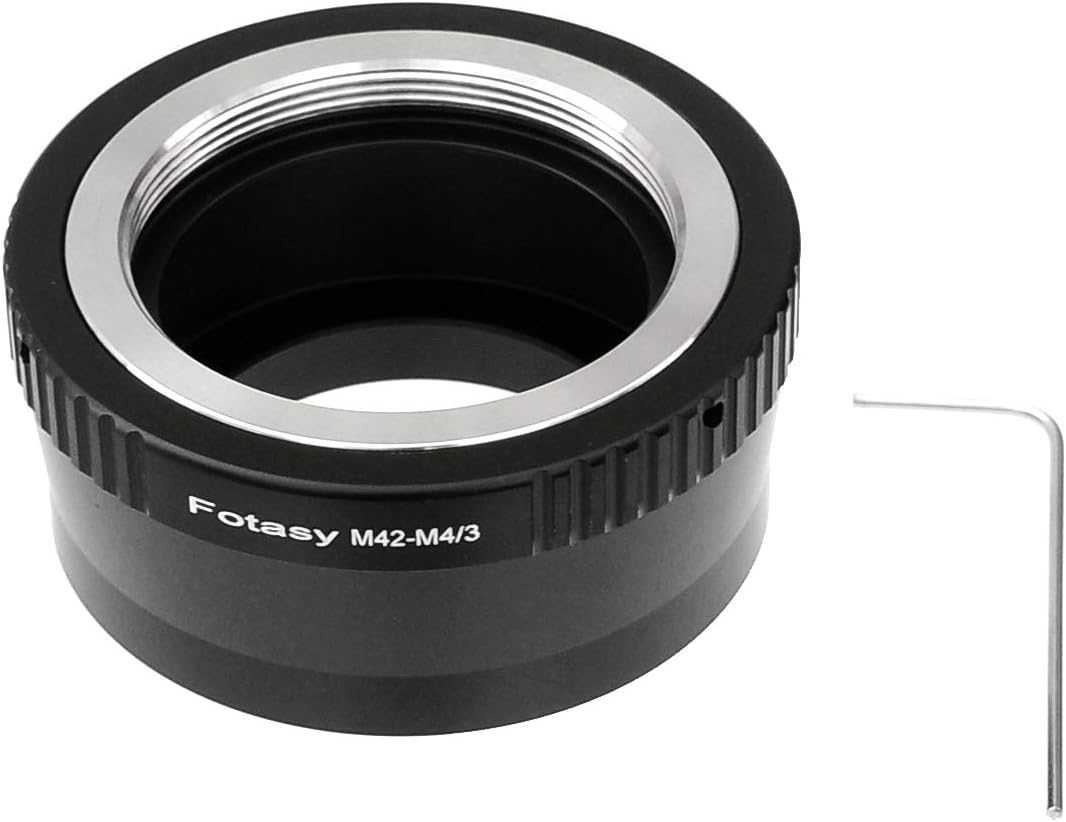 Fotasy AM42 Copper M42 Lenses to Micro Four Thirds M43 MFT System Camera Mount Adapter