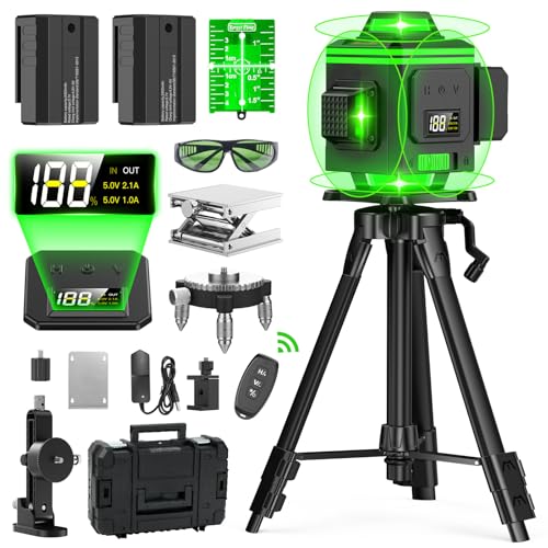 【2025最新改良】SEESII レーザー墨出し器 グリーンレーザー 水平器 16ライン...