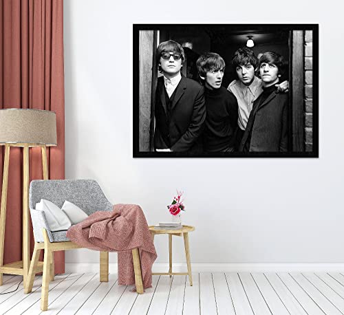 Affiche des Beatles Rubber Soul | Les Beatles | Impression encadrée ou non encadrée | A2 (59.4×42.0cm), Cadre en bois… - Les Beatles, Paul McCartney, John Lennon, RIngo Starr, George Harrison Affiche des Beatles Rubber Soul | Les Beatles | Impression encadrée ou non encadrée | A2 (59.4x42.0cm), Cadre en bois… – Image 5