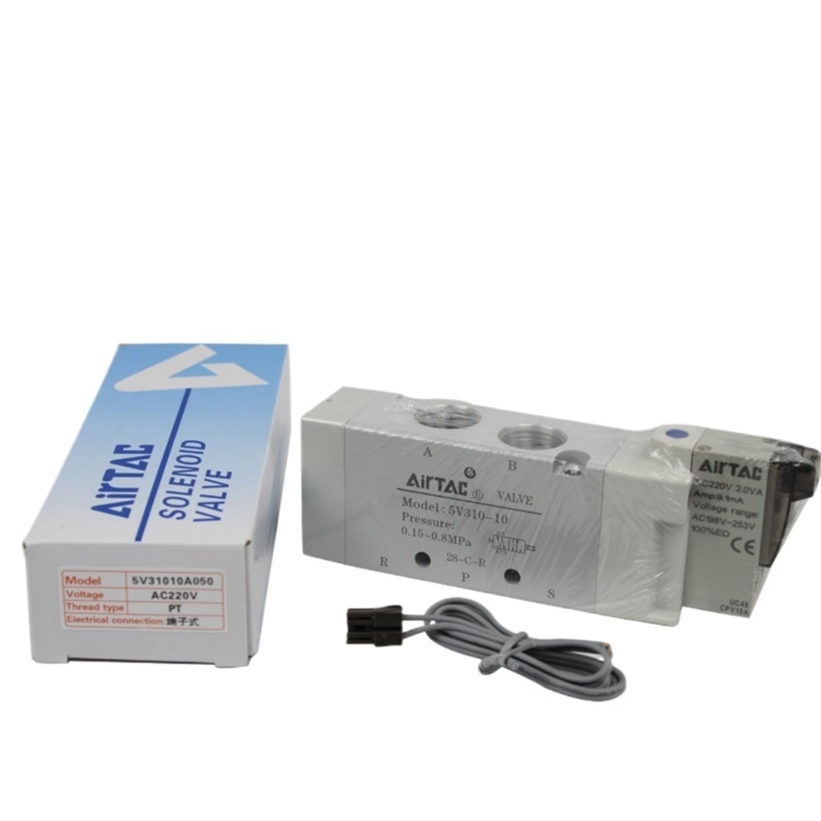 Électrovanne 5V310-10 AC220V distributeur pneumatique 5V110 5V210