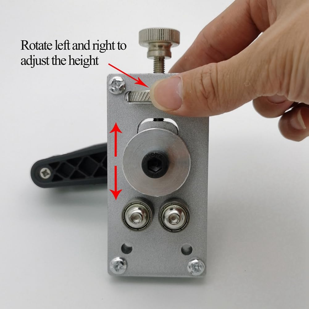 Ginobili Guitar Luthier Tool Guitar Fret Wire Bender Tool for Guitar Fret Bending and Straightening, Silver - Image 4