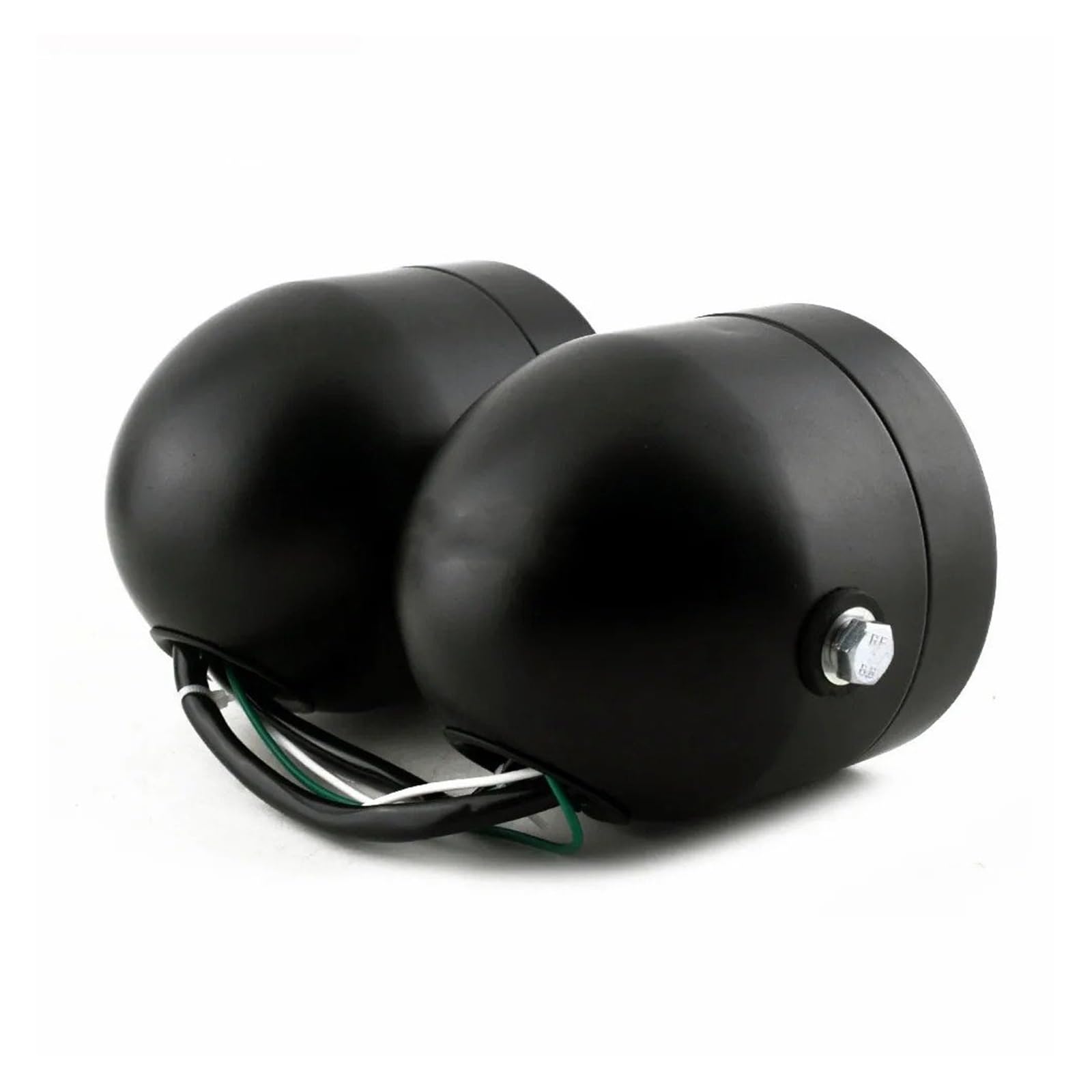 Phare moto Pour Street Double Sport Cafe Racer pour Bobber personnalisé blanc jumeaux Double phare LED Double moto
