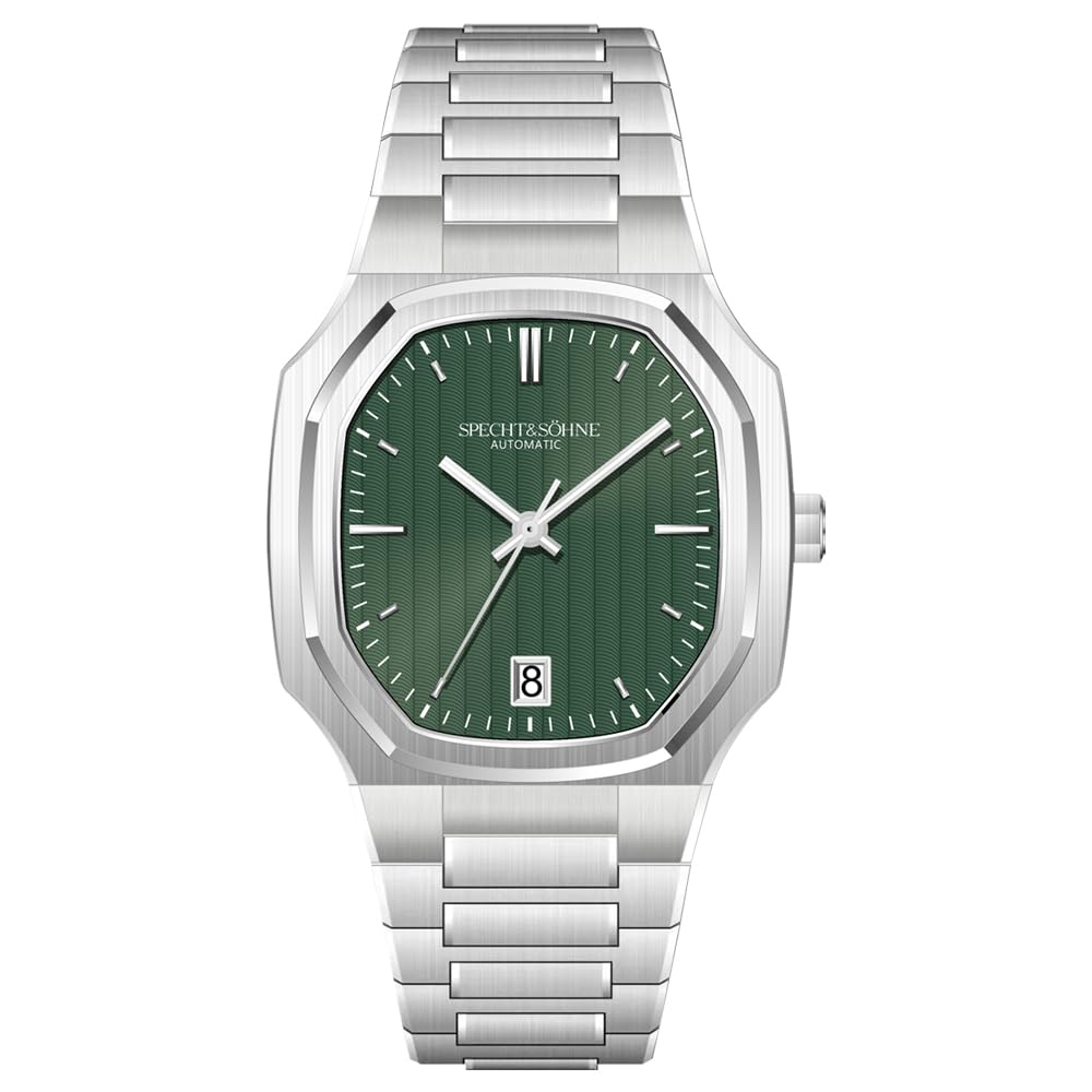 Watches for Men 38MM Rare Elegant Automatic Mechanical Watch Stainless Steel Sapphire Crystal Waterproof