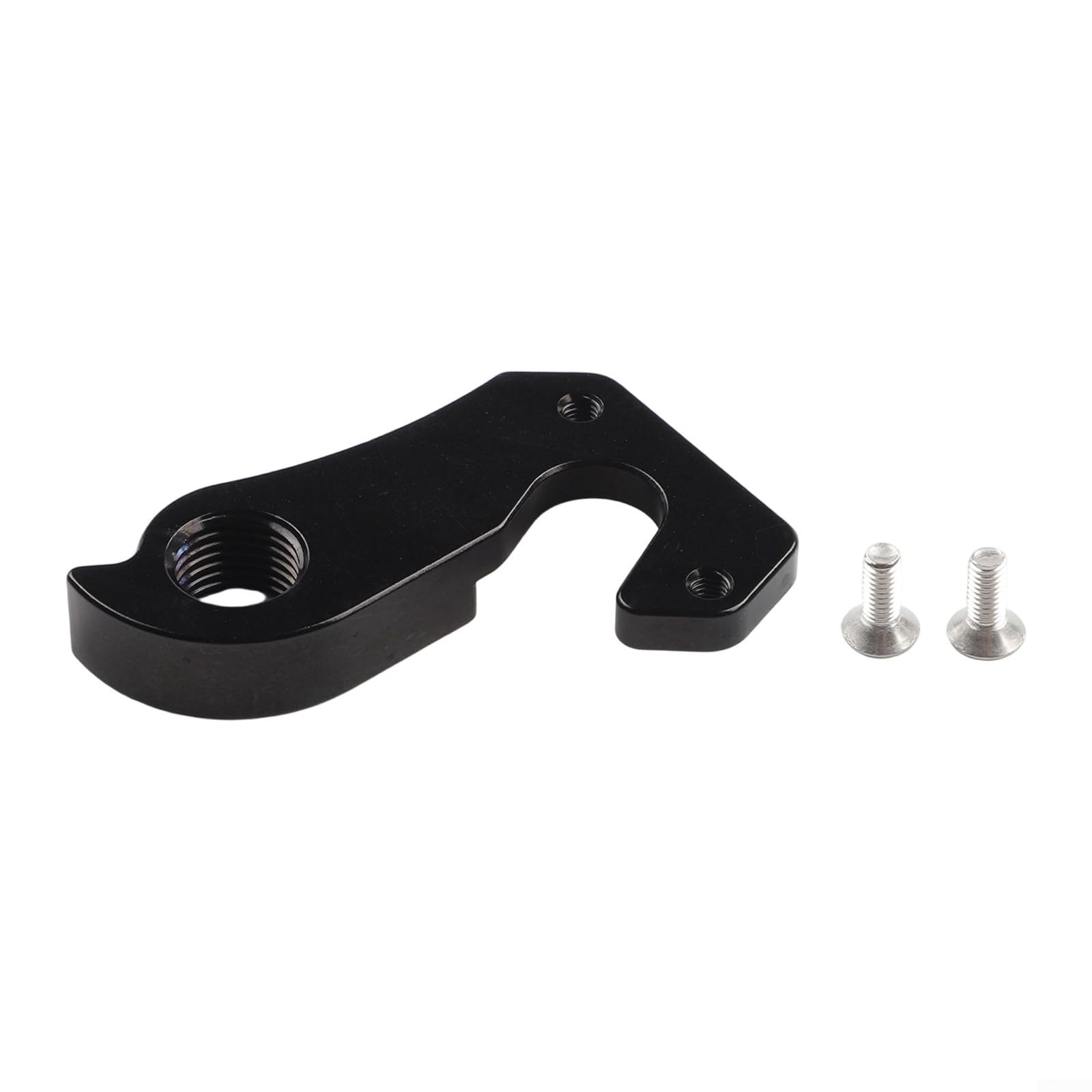 Forcellino deragliatore posteriore BMC SLRO1, TE02-TE04, in lega di alluminio, lavorato a CNC, 46 × 32 × 8 mm, nero, con 2 viti di fissaggio