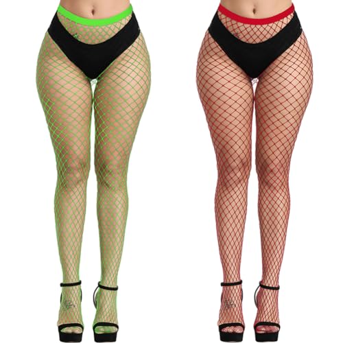 Image of Fishnet Stockings Womens High Waist Tights Sexy Sheer Mesh Pantyhose