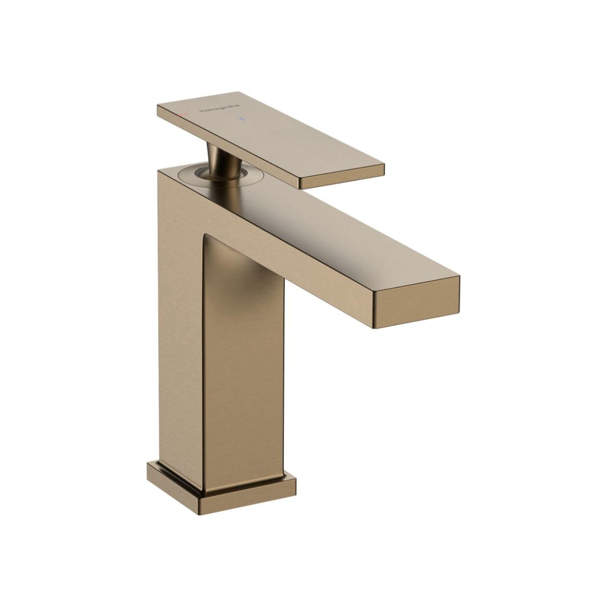 Mitigeur de lavabo Hansgrohe Tecturis E bronze brossé 15 cm