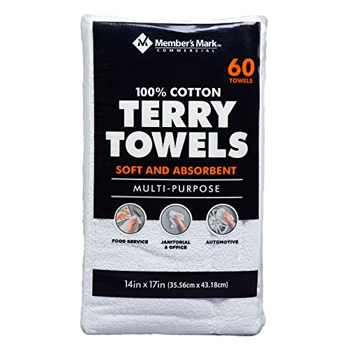 Member's Mark Terry Towels - 60 pk.