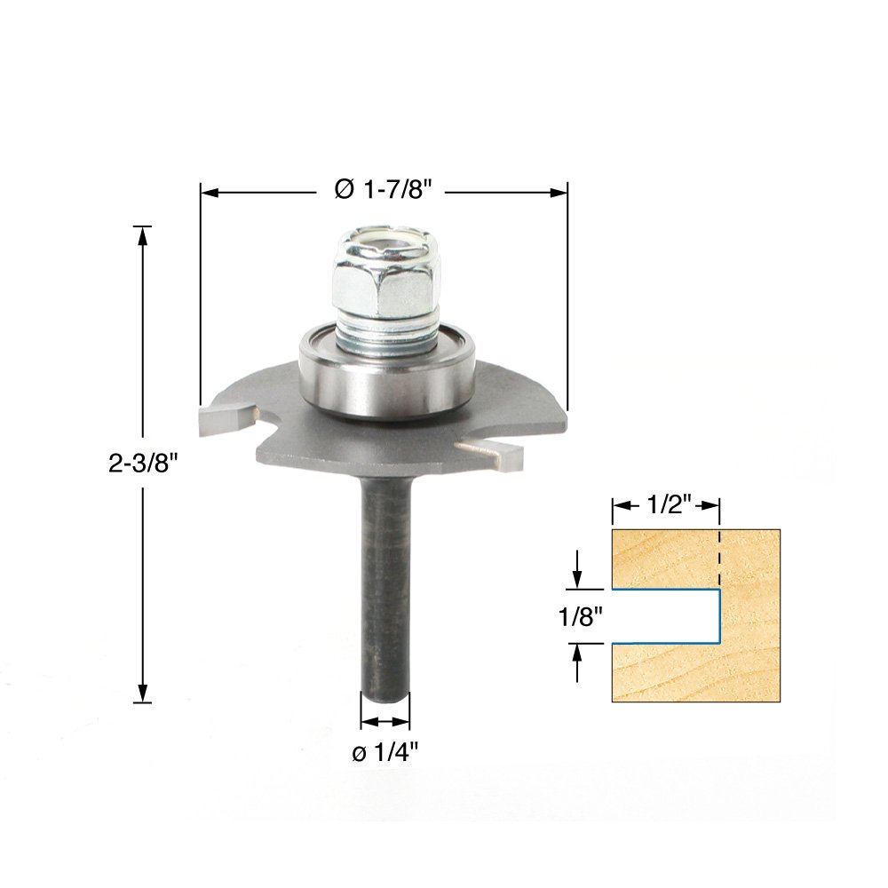 Amana Tool Slotting Cutter Assembly - 3 Wing -2 Amana Tool Slotting Cutter Assembly - 3 Wing -2