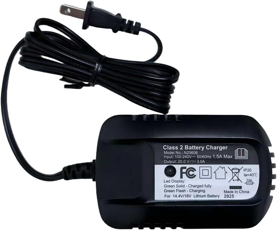 for Hitachi 14.4-18V 20V max 3.0 AH UC18YFSL Lithium-Ion Battery Charger to Charge BSL1415 BSL1420 BSL1425 BSL1430 BSL1440 BSL1450 BSL1815 BSL1820 BSL1825 BSL1830 BSL1840 BSL1850 BSL1860 ...