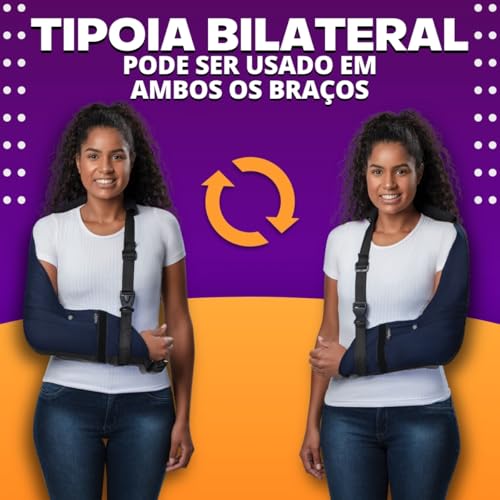 Tipoia Velpeau Ombro Clavícula Braço Estofada Imobilizadora Hidrolight Bilateral Americana Cotovelo