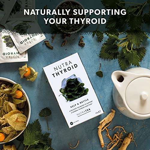 Thé pour la santé de la thyroïde NutraTea Tisane métabolisme 3 packs