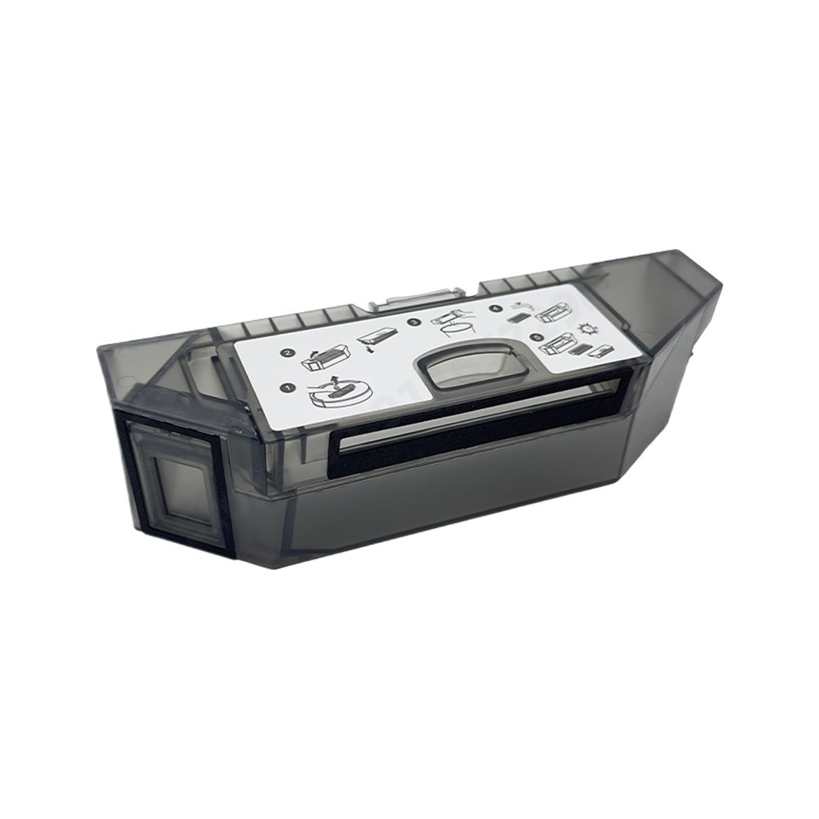 HIZON Dust Box，Compatible For Roborock，Qrevo Master / V20 / P10S Pro Vacuum Cleaner Robotic Parts Accessroies