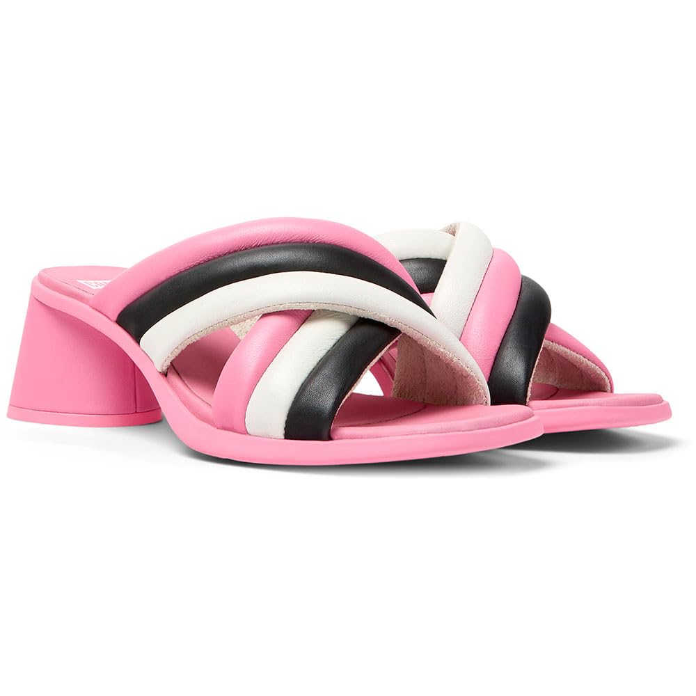 Camper Women's Kiara K201502 Heeled Sandals, Multicolour 001 Tws, 7 UK