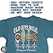 OLD GUYS RULE Men's Graphic T-Shirt, Untapped Potential II - Gift for Dad, Grandpa, Husband, Father's Day, Birthday, Holiday - Funny Novelty Tee for Beer Lovers, Bar Hopping (Colonial Blue, Large)