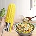 Corn Peeler Stainless Steel Corn Stripper Tool for Fast Kernel Removal, Kitchen Canning & Salad Prep Gadget, Heavy Duty Blade with Ergonomic Non-Slip Grip for Chefs and Home Cooks 2PCS