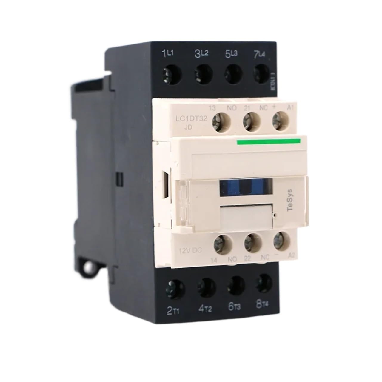 WQGQPXOB LC1DT32JD DC electromagnetic contactor 4P 4NO LC1-DT32JD 32A 12V Coil