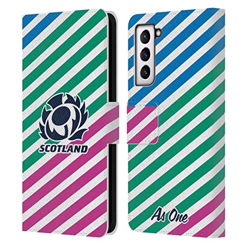 Coque portefeuille Samsung Galaxy S21 5G cuir anti-choc Rugby