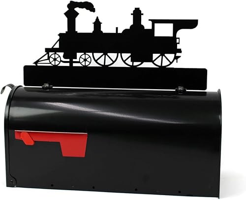 Vista 167 de Hobby, Recreation and Career Style Metal Powder Coated Mailbox Topper (Excavator, Matte Black) Negro mate,Dark Yellow,Blue,Copper,Gris-oscuro,Gloss