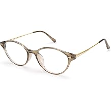 Dollger Cute Blue Light Blocking Glasses for Women, Retro Small Oval Frame Computer Glasses, Anti-Eye Strain for Small Face