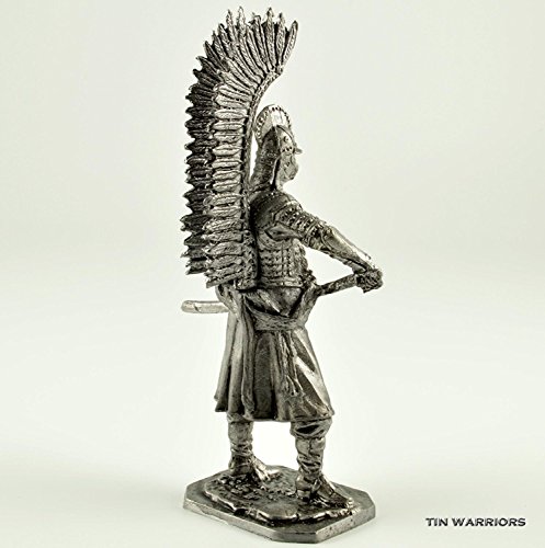 Polish Winged Hussars, 17Th Century Metal Sculpture. Collection 54Mm (Scale 1/32) Miniature Figurine. Tin Toy Soldiers #TOP3