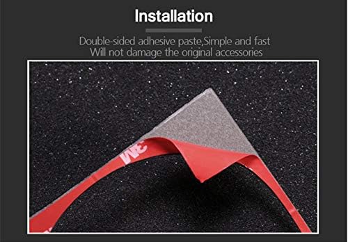 Miniatura 6 de HOTRIMWORLD Cubierta de fibra de carbono para consola central de agua, 2 piezas para Mercedes-Benz GLS Clase X166 2015-2019 (modelo A)