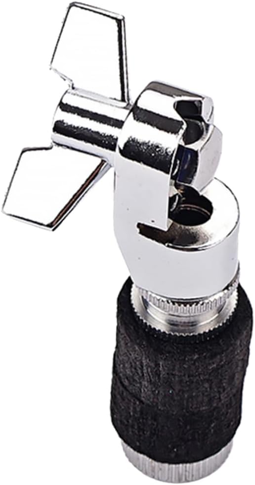 Hi-hat Cymbal Clutch Durable Silver and Black Drum Accessory Easy Install Wear Resistant Design for Percussion Instruments for Standard Hi-hat Stands