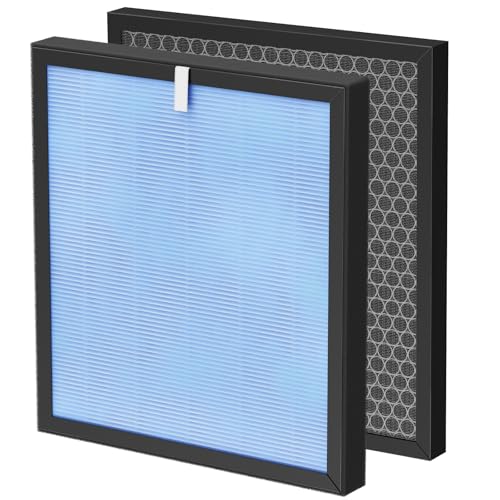 Image of HSP001 Filter Replacement Compatible with HATHASPACE Air Purifier HSP001 | 4-in-2 Filtration with H13 True Hepa and Activated Carbon, 1 Pack