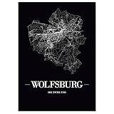 JUNIWORDS Stadtposter - Wähle Deine Stadt - Wolfsburg - 60 