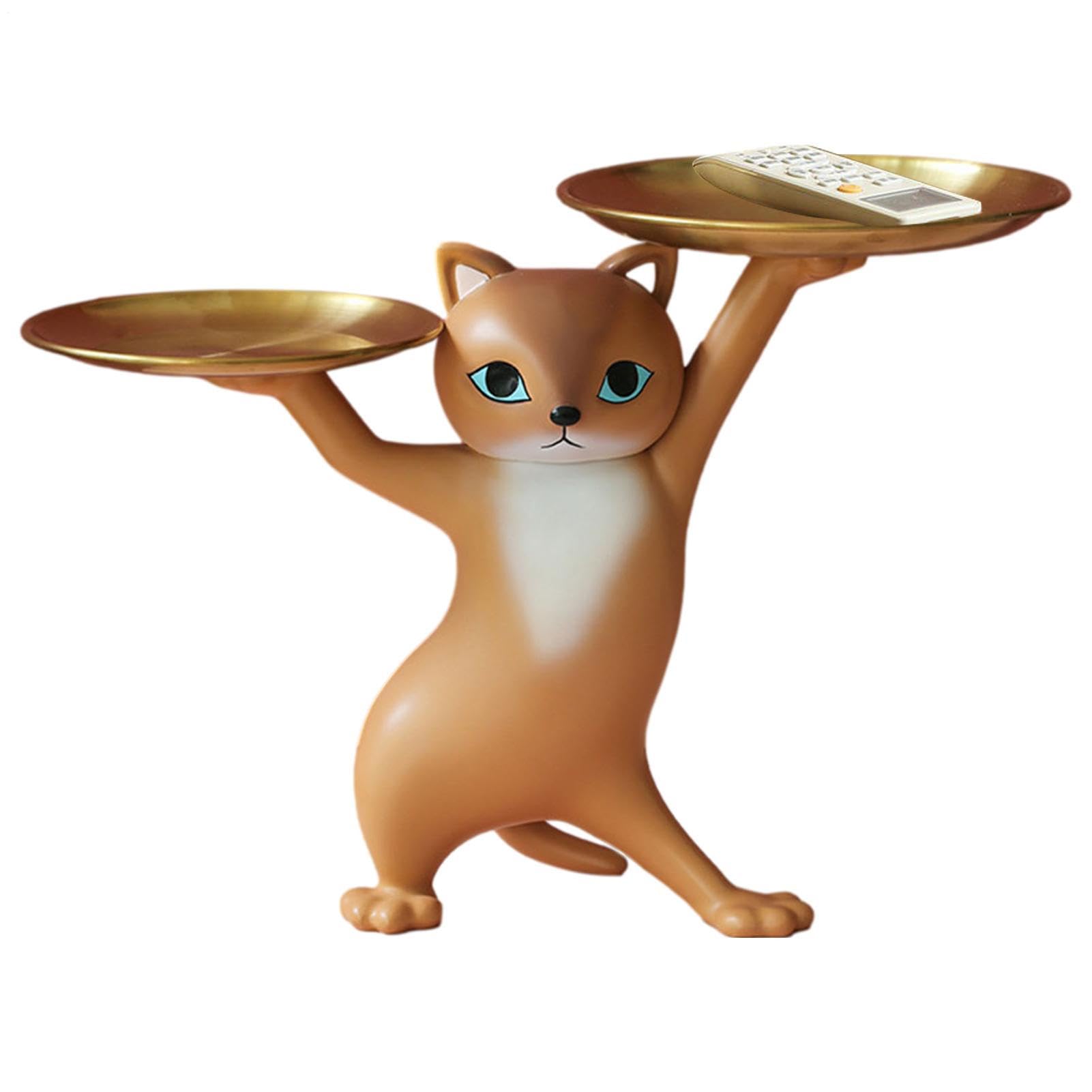 Boîte de rangement pour chats en résine Generico et plateau clé