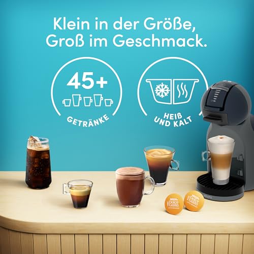 NESCAFÉ Dolce Gusto Mini Me 2 von Krups Kaffeekapselmaschine, Temperatur und Menge einstellbar, über 45 heiße und kalte Lieblingsgetränke, kompakt, stilvoll, Cosmic Grey, KP143BF0.26 3