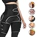 SCOBUTY Entrenador de Cintura para,Recortadora de Muslos,Entrenador de Cintura Modeladora,Entrenador de Cintura 3 en 1 para Hombres y Mujeres