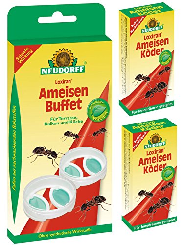 Preisvergleich Produktbild 2 Neudorff Loxiran AmeisenBuffet Dosen + 2 x 40 ml Köder-Nachfüller