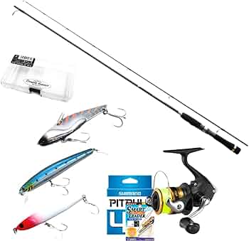 Amazon | シマノで揃えるルアー釣りセット ルアーマチックS86ML+