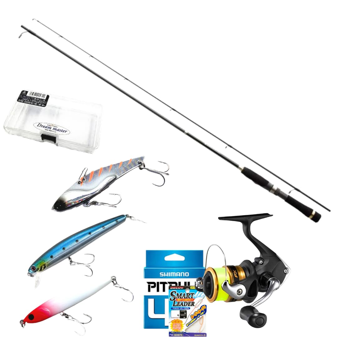 Amazon | シマノで揃えるルアー釣りセット ルアーマチックS86ML+