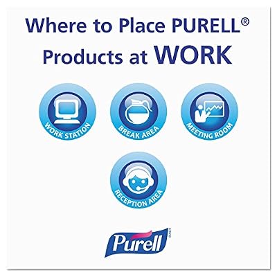 Purell Advanced Hand Sanitizer Refreshing Gel, Clean Scent, 2-Liter Pump Bottle 9625-04 (Pack of 4)