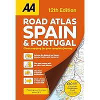 AA Road Atlas Spain & Portugal flexi bound