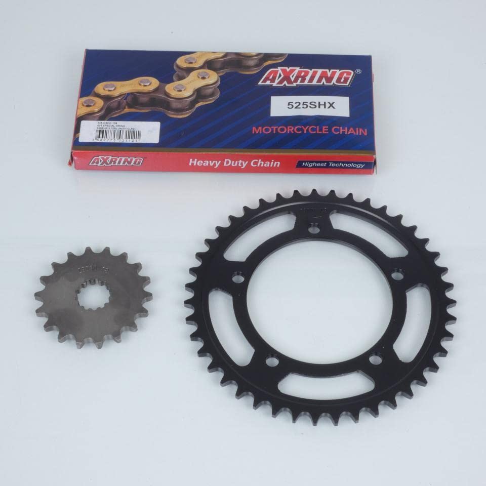 Kit chaîne Axring Triumph 865 Scrambler Efi pignon couronne moto 2006-2016