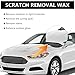 MILEBAS Scratch Remover for Vehicles, 2025 Upgrade Car Scratch Remover Kit with Wipe Sponge, Car Polishing Wax Scratch Remover for Deep Scratches