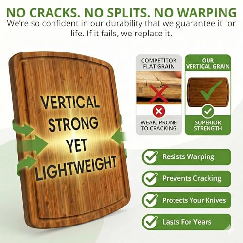 Image of Bamboo Cutting Board Set of 3 - Dark