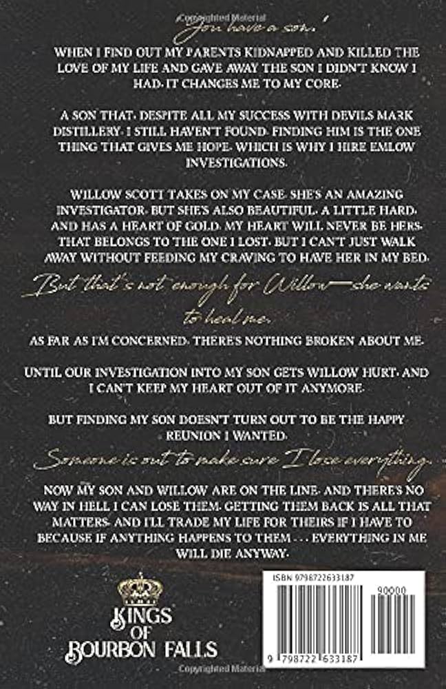 Amazon | Ruthless One (Kings of Bourbon Falls) | Leslie