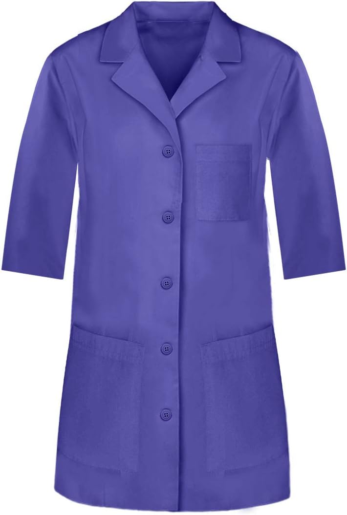 white lab coat | Multi-Colored lab coats and scrub lab coats for women
