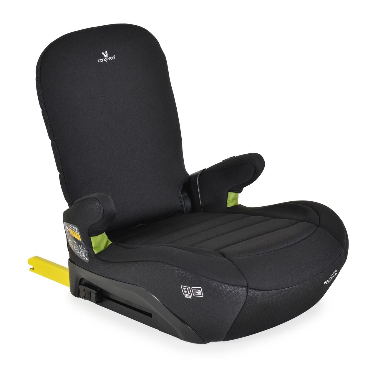 Cangaroo Kindersitz Galaxy i-Size (125-150cm) Gruppe 3, Isofix, Rückenlehne schwarz