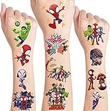 8 Sheets MITGEBSEL ZUM KINDERGEBURTSTAG - Ideal als Geschenk für Kinder und Erwachesen und garantiert ein Partyhighlight auf jeder Feier. Sehr beliebt sind die Kindertattoos auch als Mitgebsel für die Geburtstagsgäste
