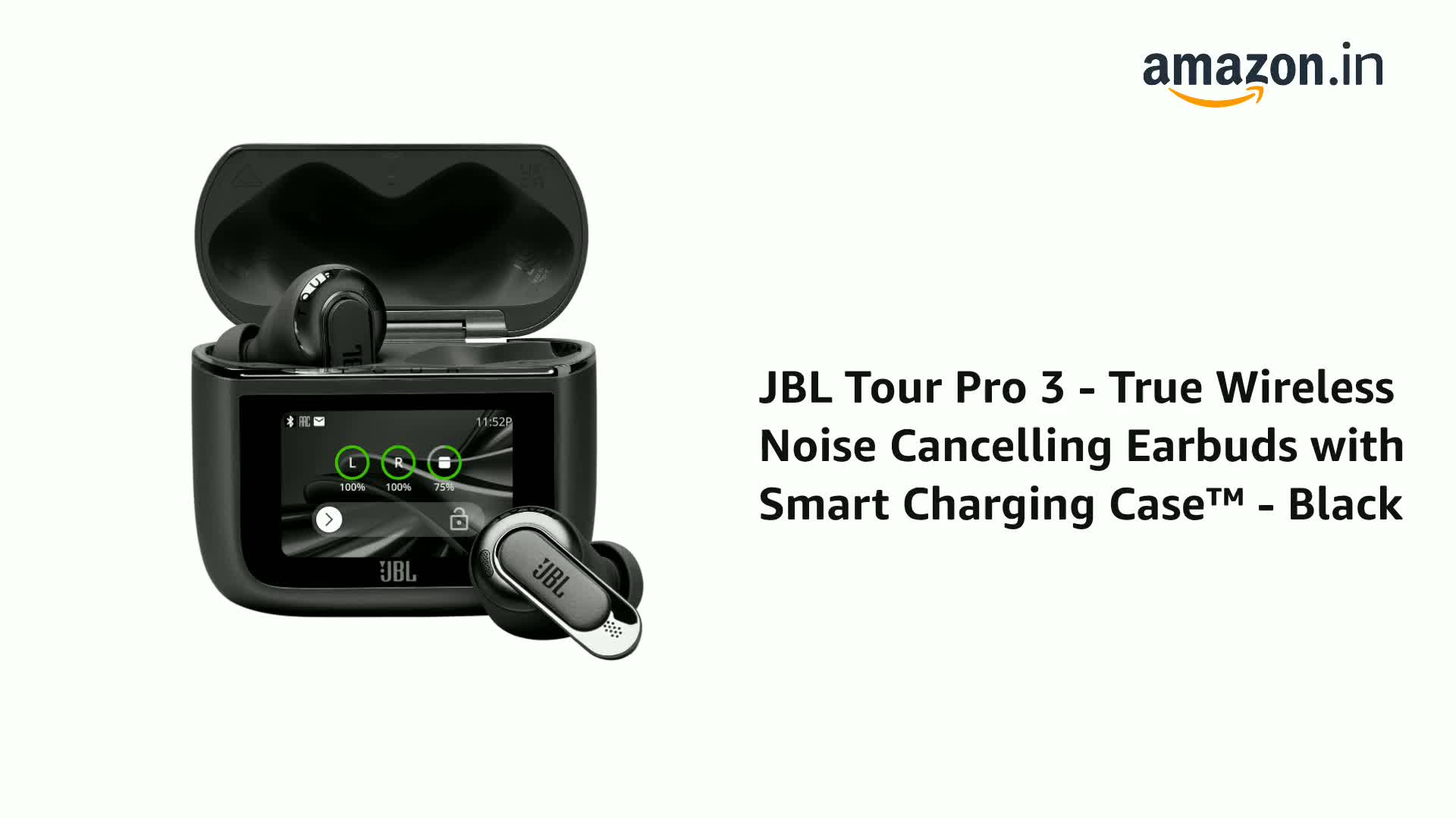 JBL Tour Pro 3 - True Wireless Noise Cancelling Earbuds with