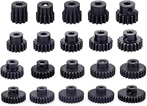 Kit Rialzo Panda 4x4 141 Set Ingranaggi Pignone 48P 20T-26T Per Modelli RC Traxxas 1/10 Rustler, Slash, Bandit 2x4 Gmp Cerchi - Foto 10