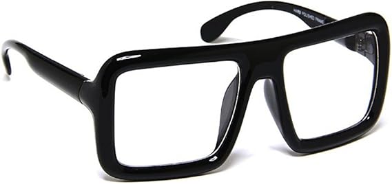 square shape sunglasses black
