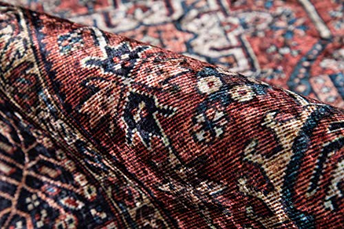 Momeni Karachi Area Rug, 2'3" X 8' Runner, Rust #TOP3