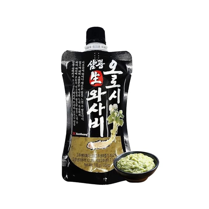 Fresh Wasabi Paste, Authentic Japanese Wasabi flavor in